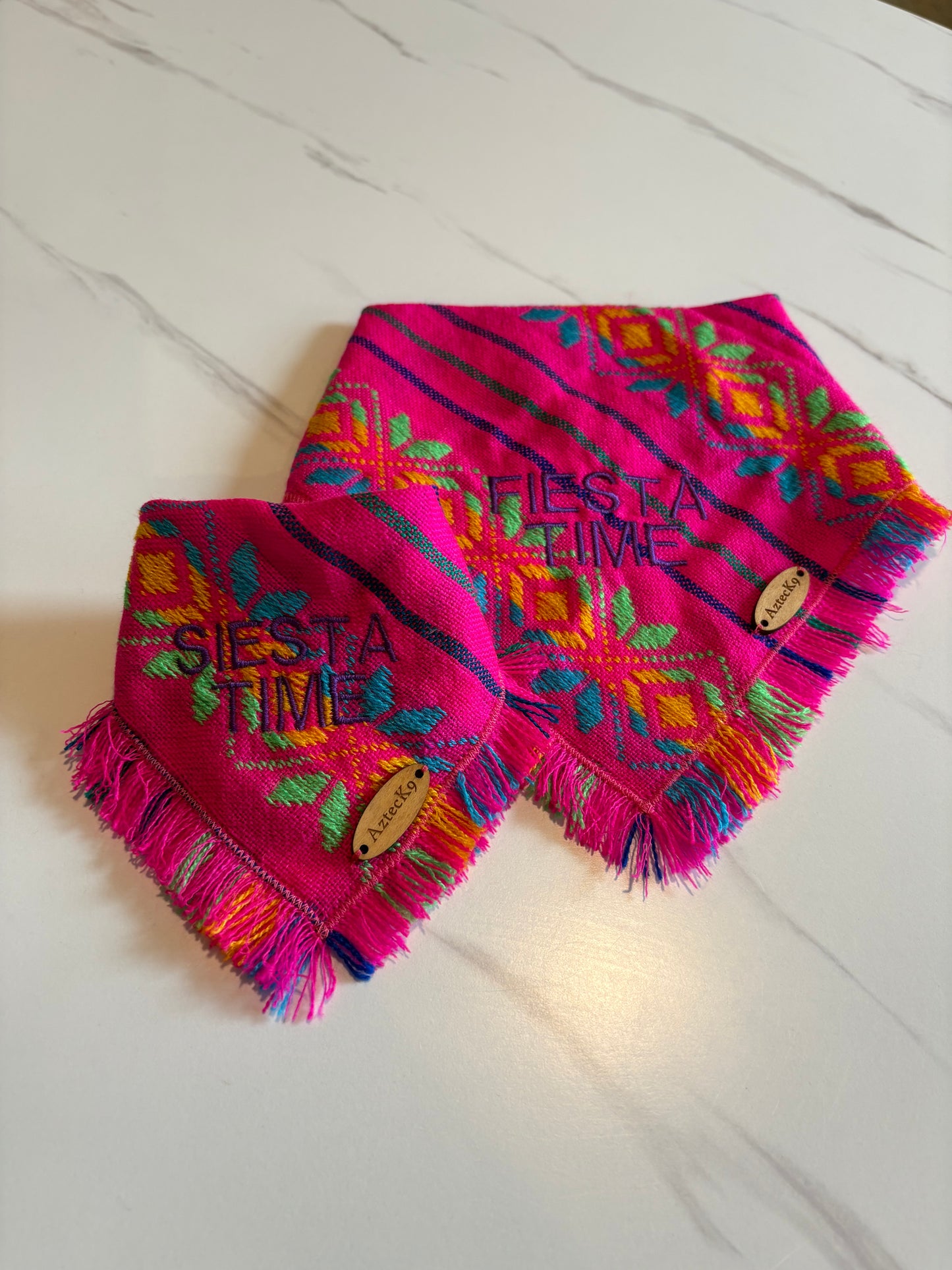 Fiesta/ Siesta time reversible bandana