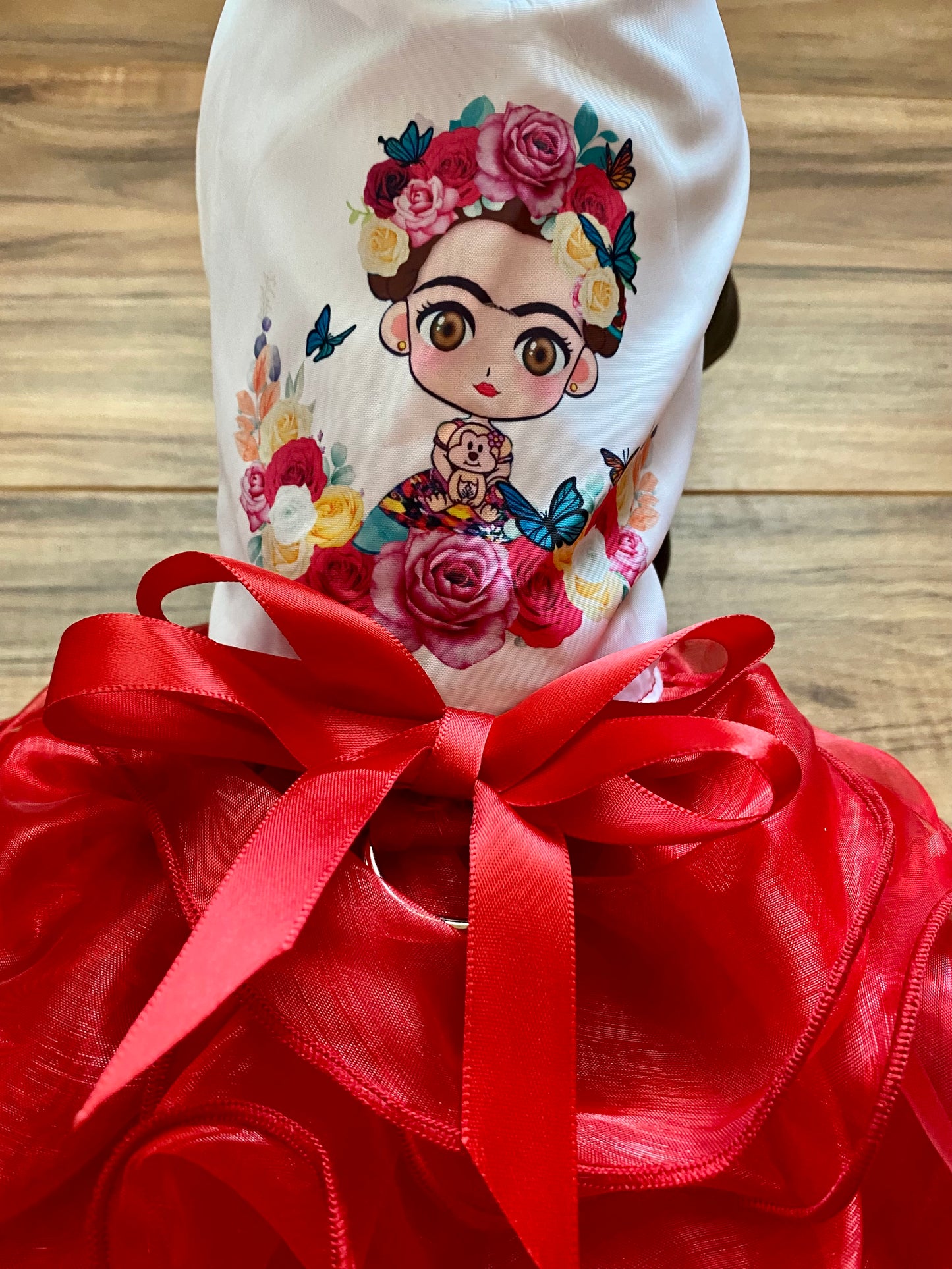 Red Frida Dress