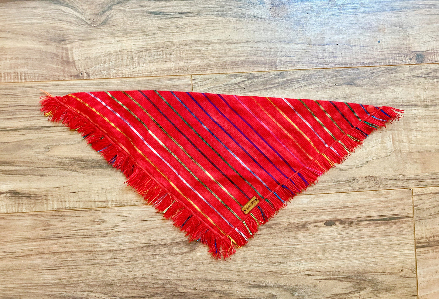 Red Fringe Bandana