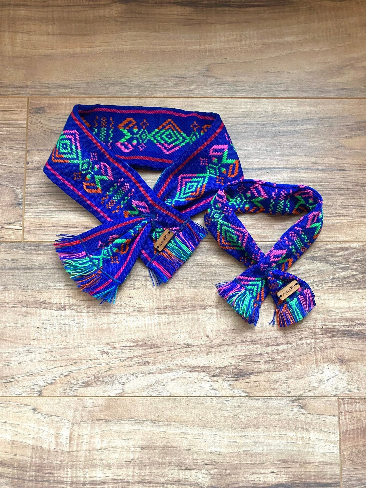 Purple Dog Scarf