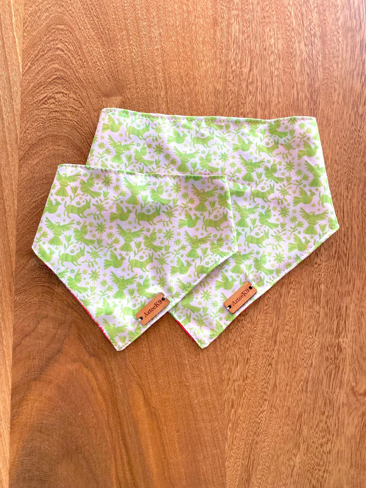 Green otomi reversible Bandana