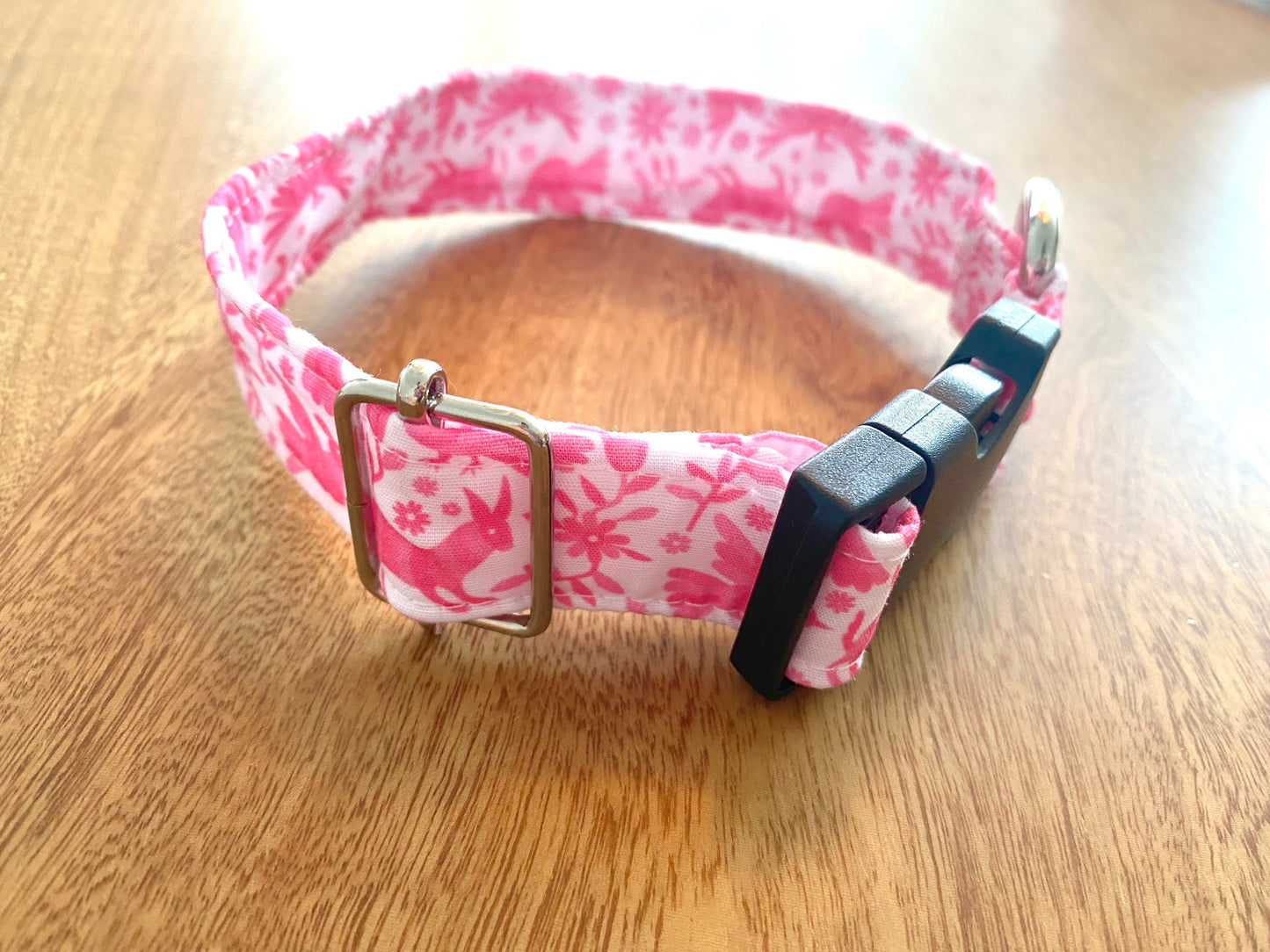 Pink Otomi Dog Collar