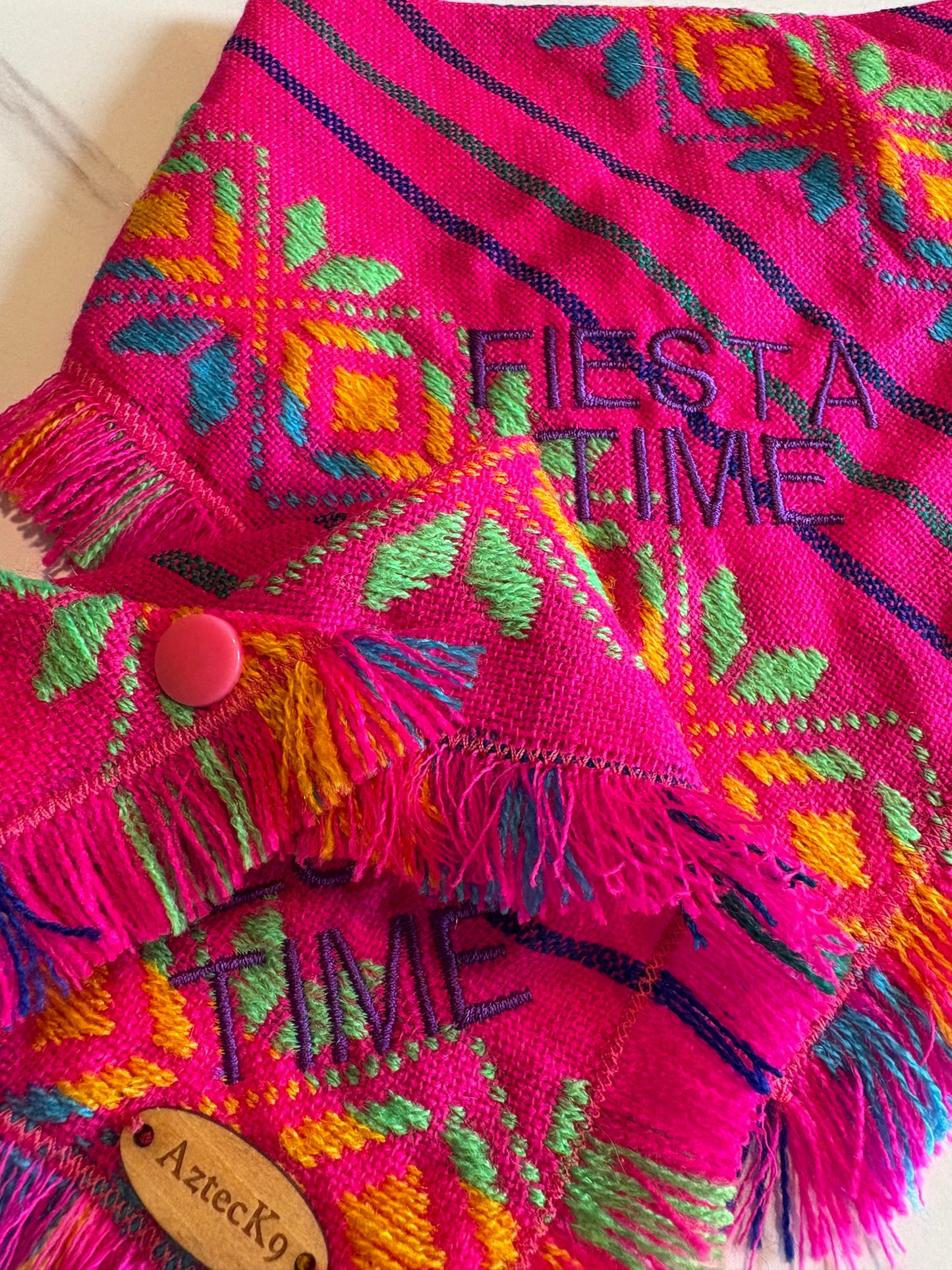 Fiesta/ Siesta time reversible bandana