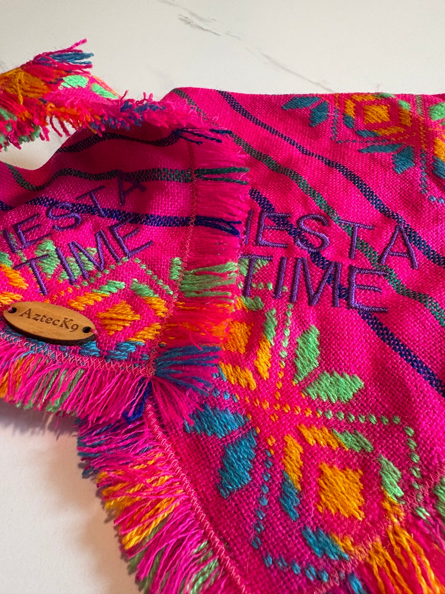 Fiesta/ Siesta time reversible bandana