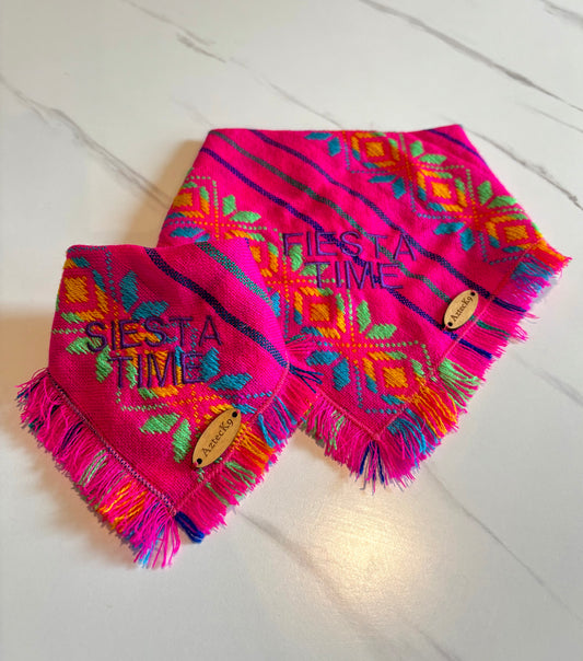 Fiesta/ Siesta time reversible bandana