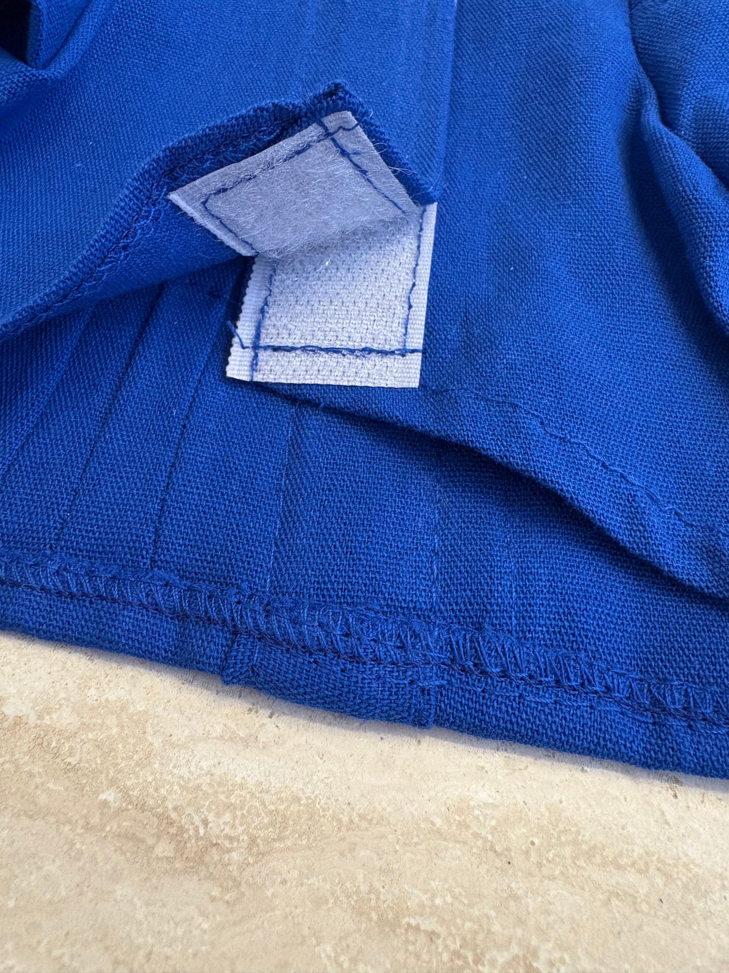 Blue otomi guayabera