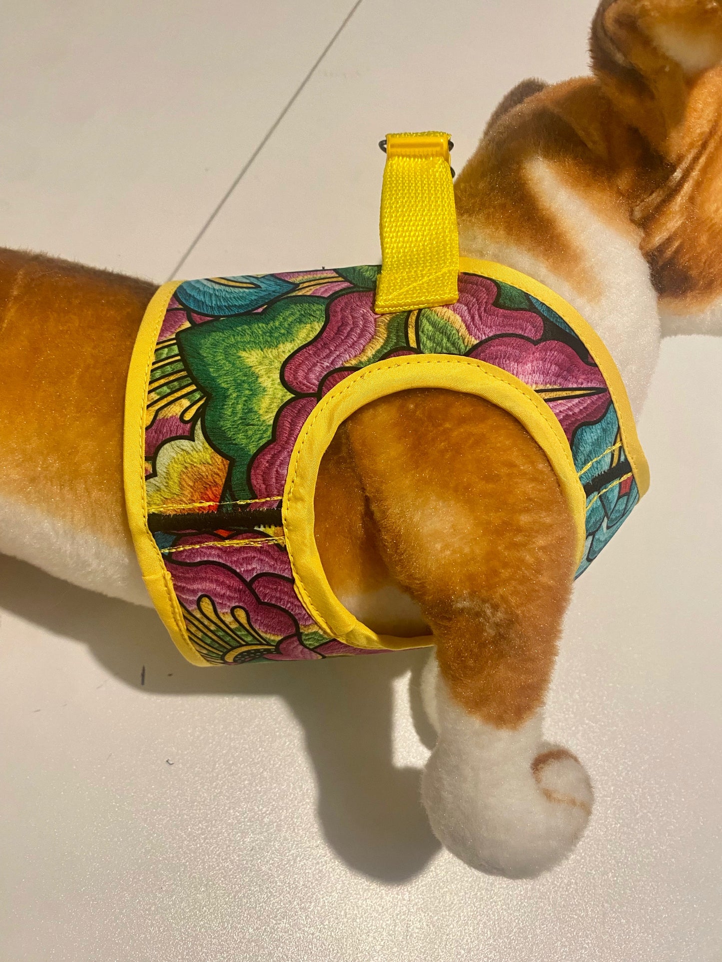Step in harness yellow
