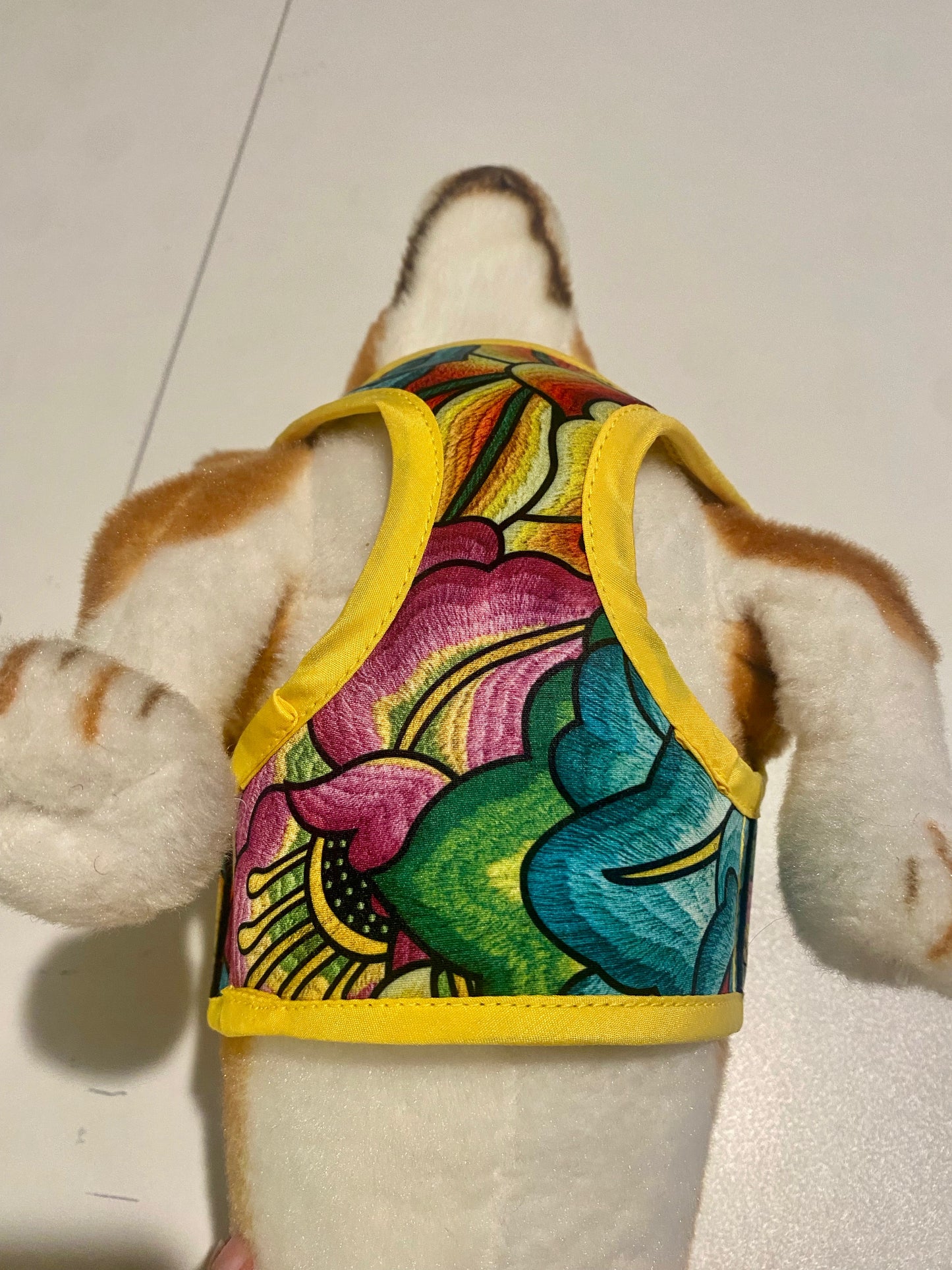 Step in harness yellow