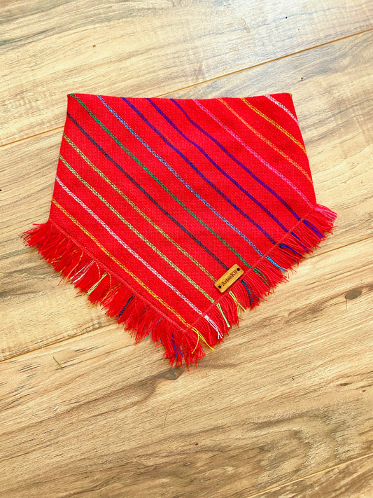 Red Fringe Bandana