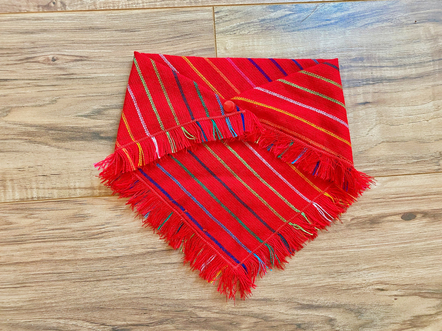 Red Fringe Bandana