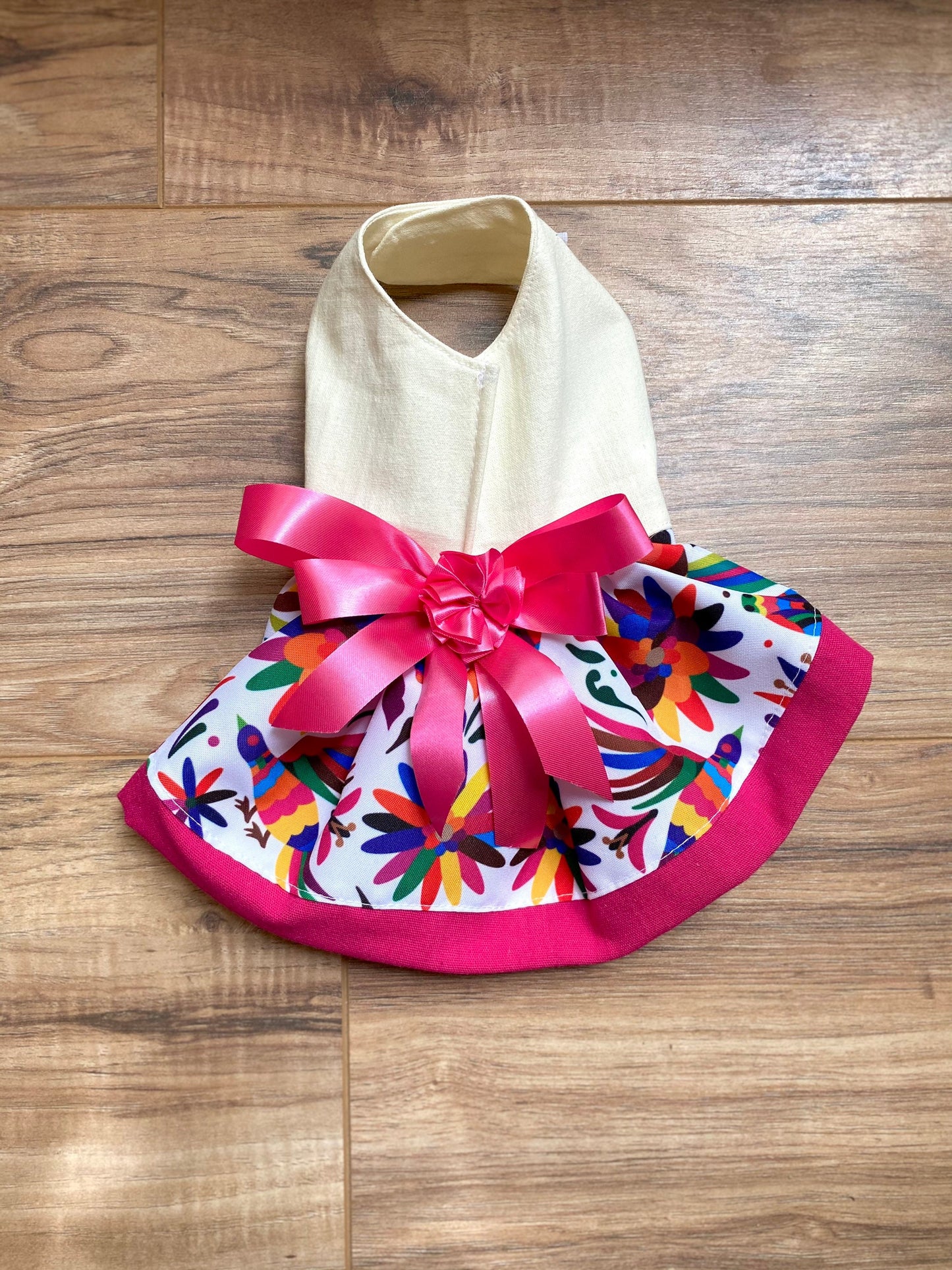White Otomi Dress or Guayabera