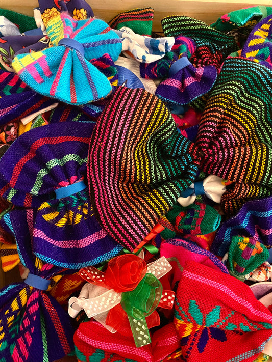 Mystery hair bow/bow tie 4pack