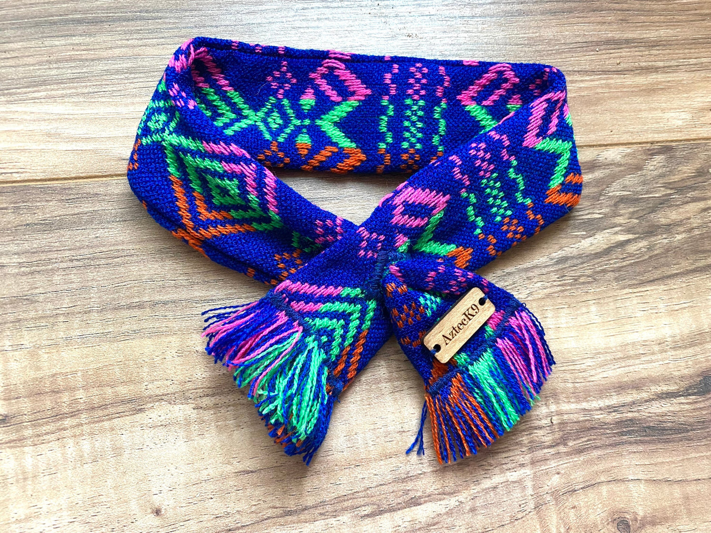 Purple Dog Scarf