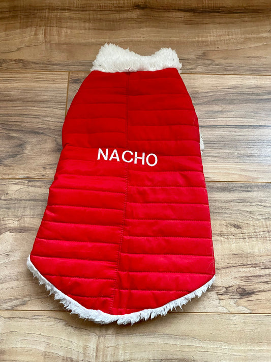 Name Embroidered jacket