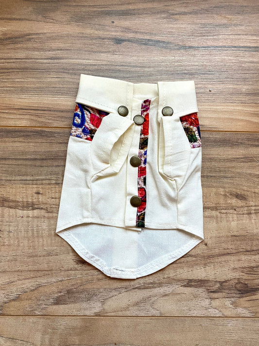 Flowers Guayabera