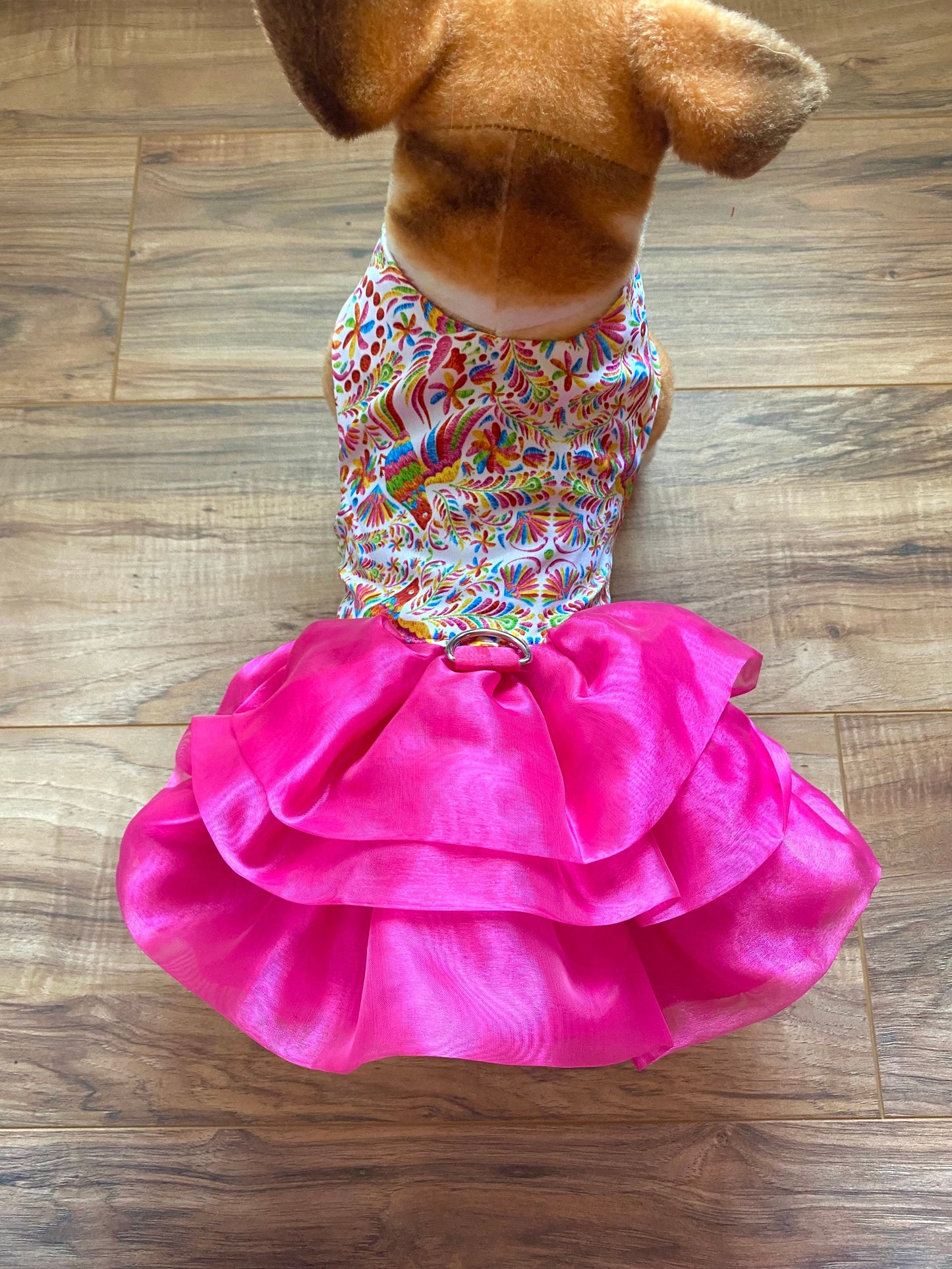 Pink Otomi Ruffle Dress