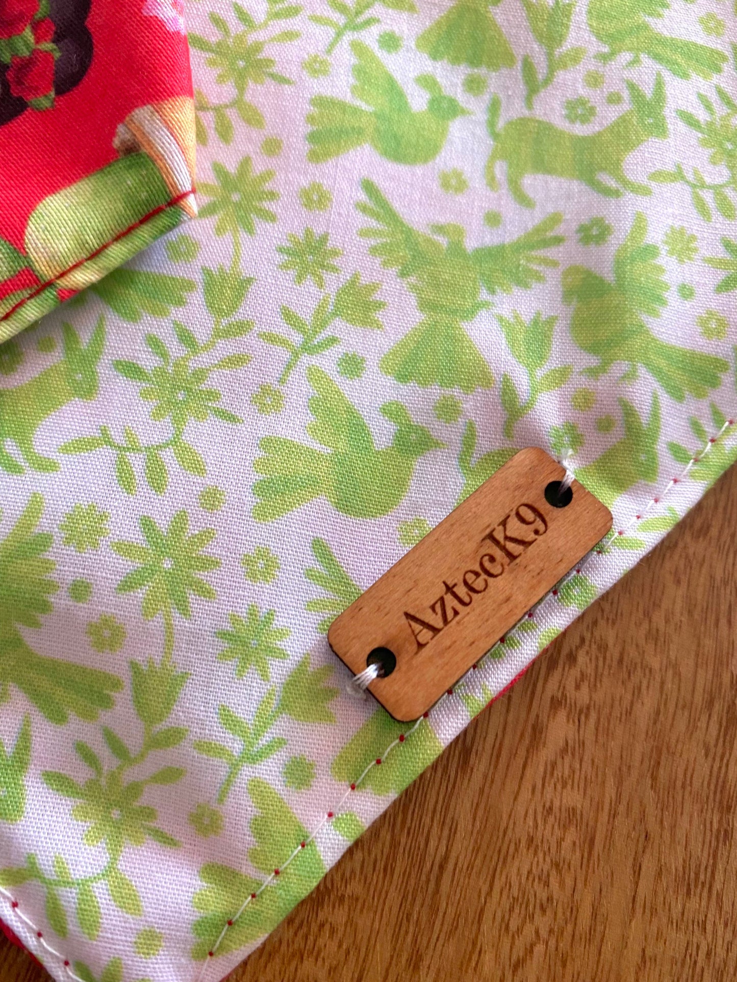 Green otomi reversible Bandana