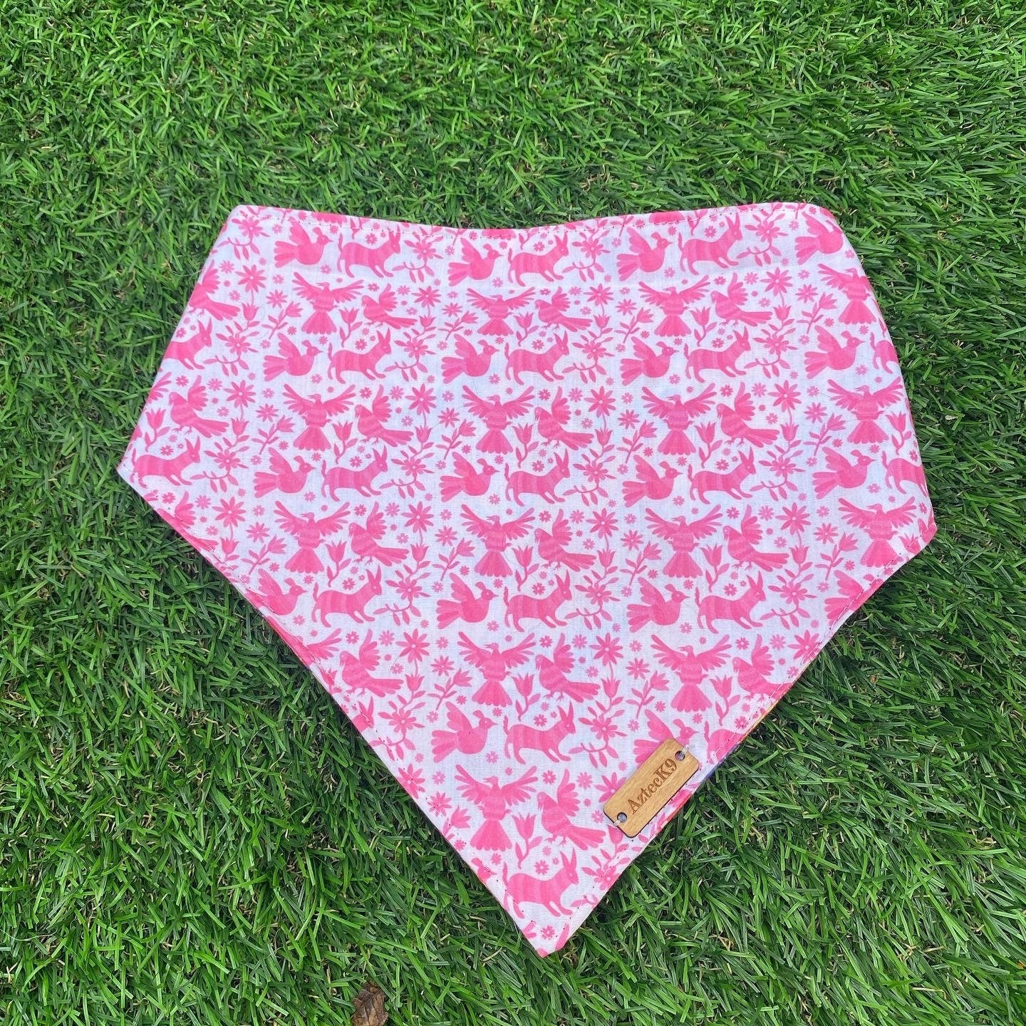 Pink otomi reversible Bandana