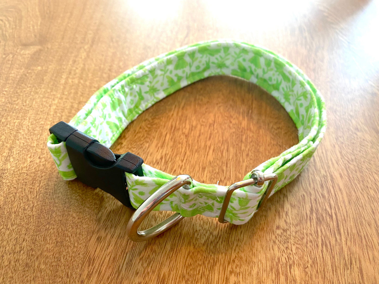 Green Otomi Dog Collar