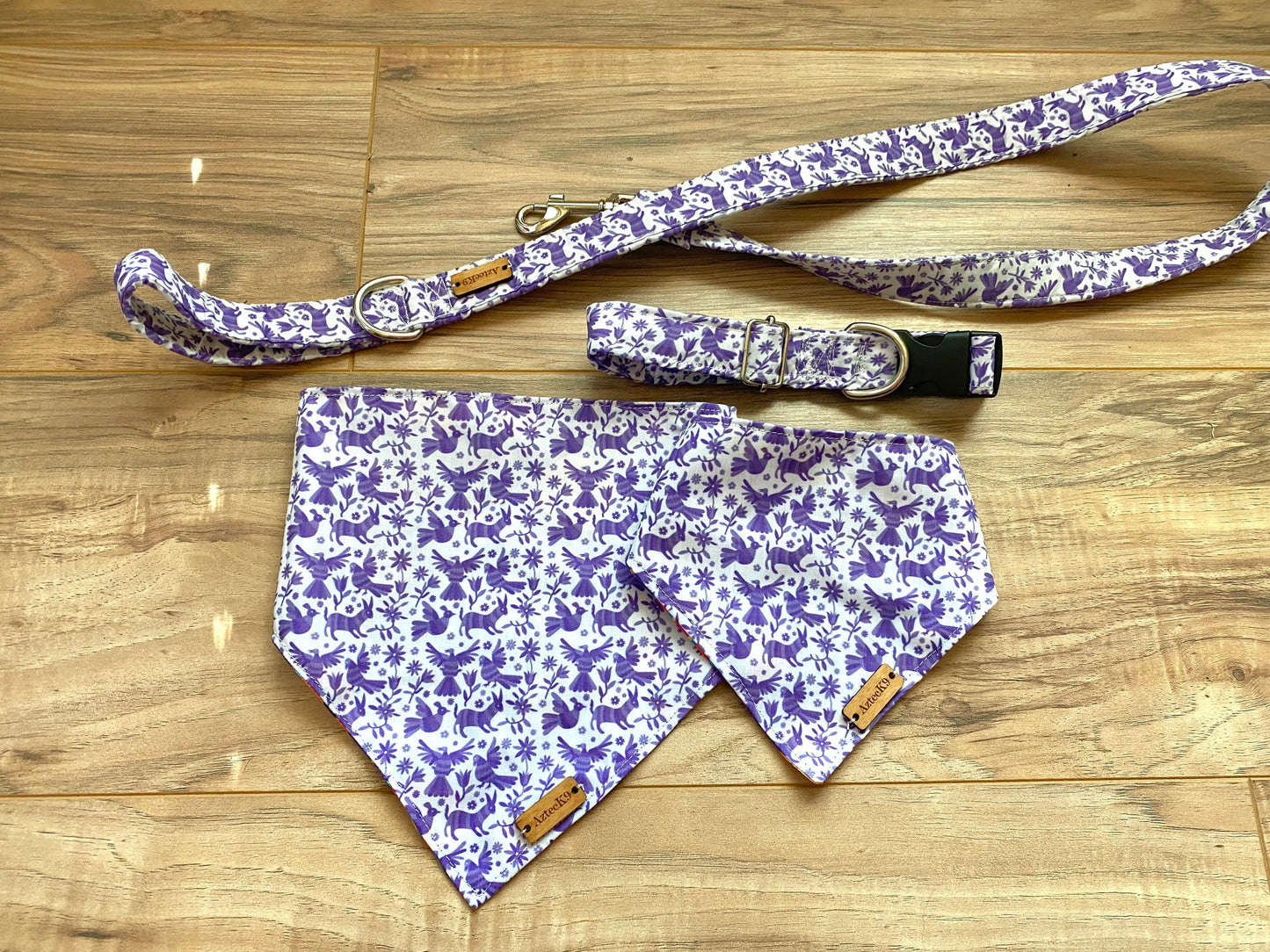 Purple otomi reversible Bandana