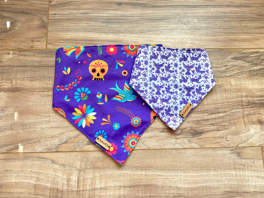 Purple otomi reversible Bandana