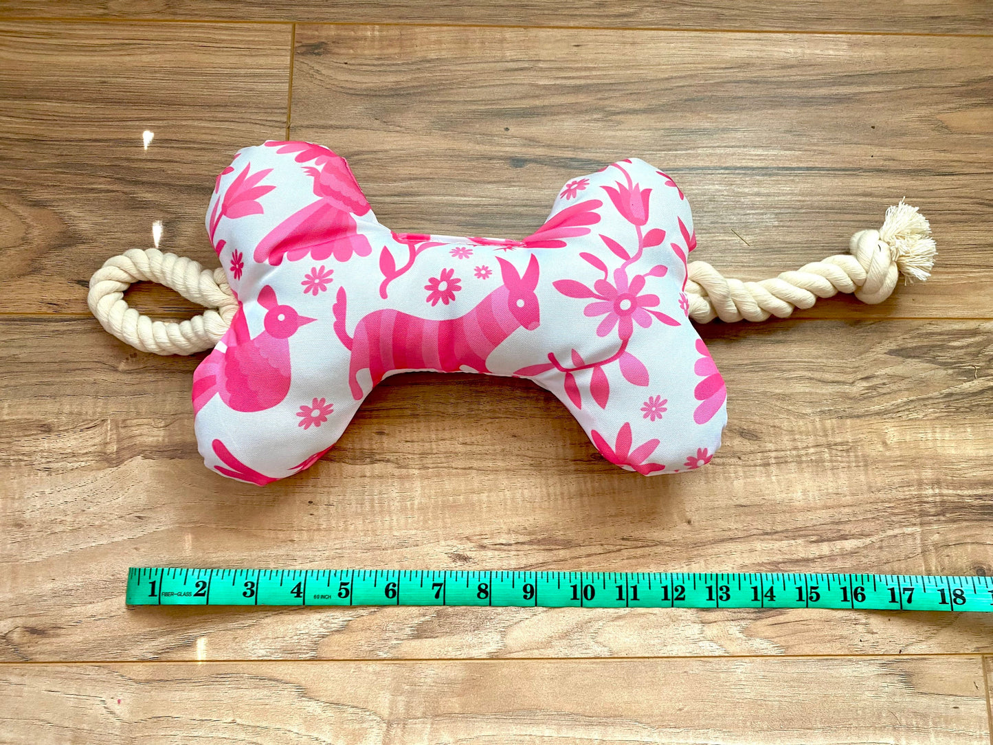 Pink otomi dog toy