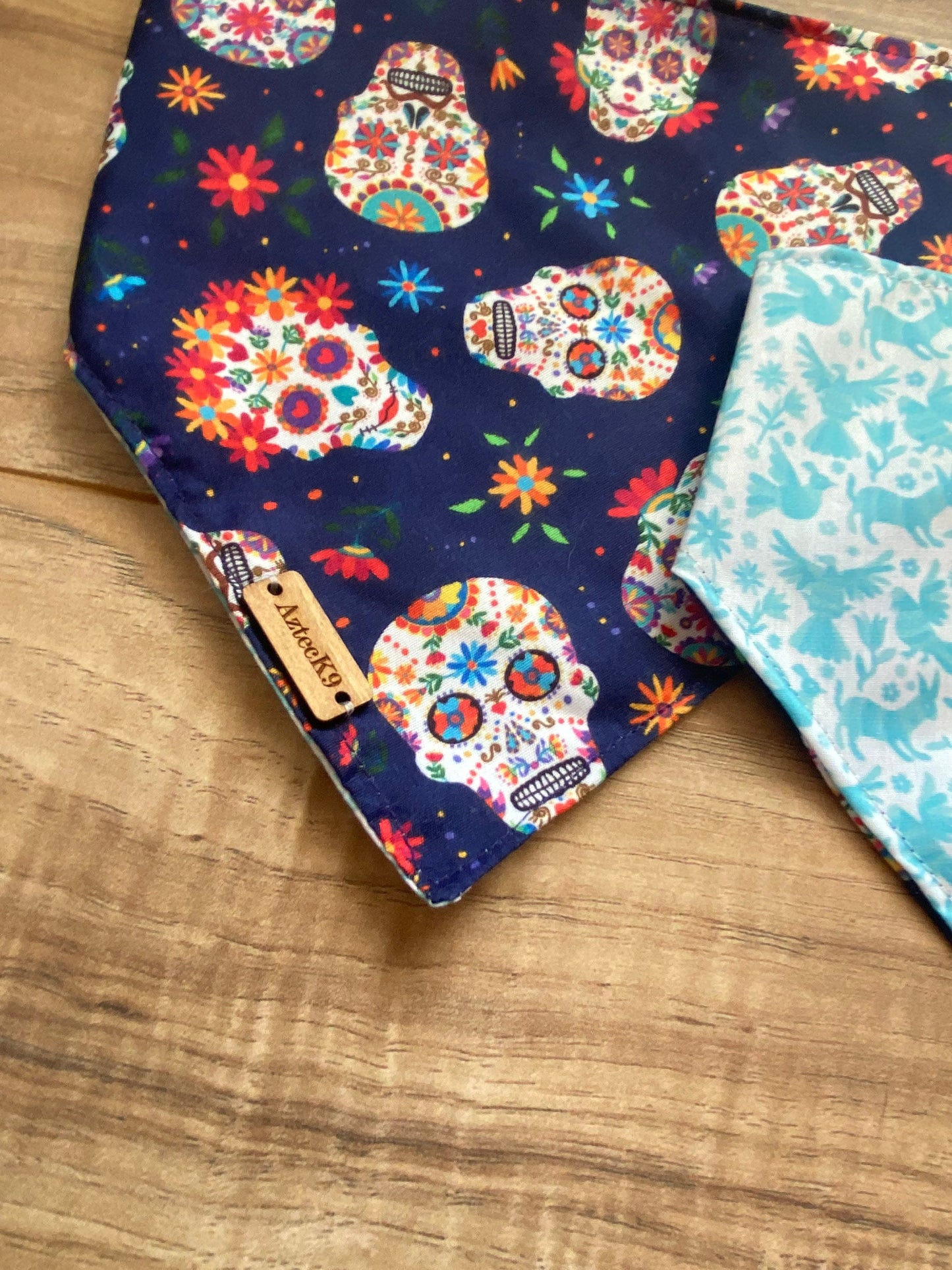Blue otomi reversible Bandana