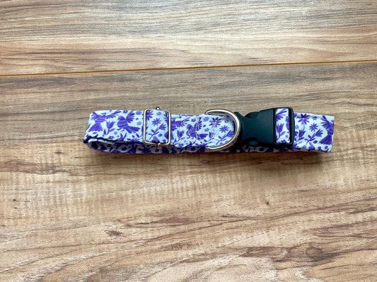 Purple Otomi Dog Collar