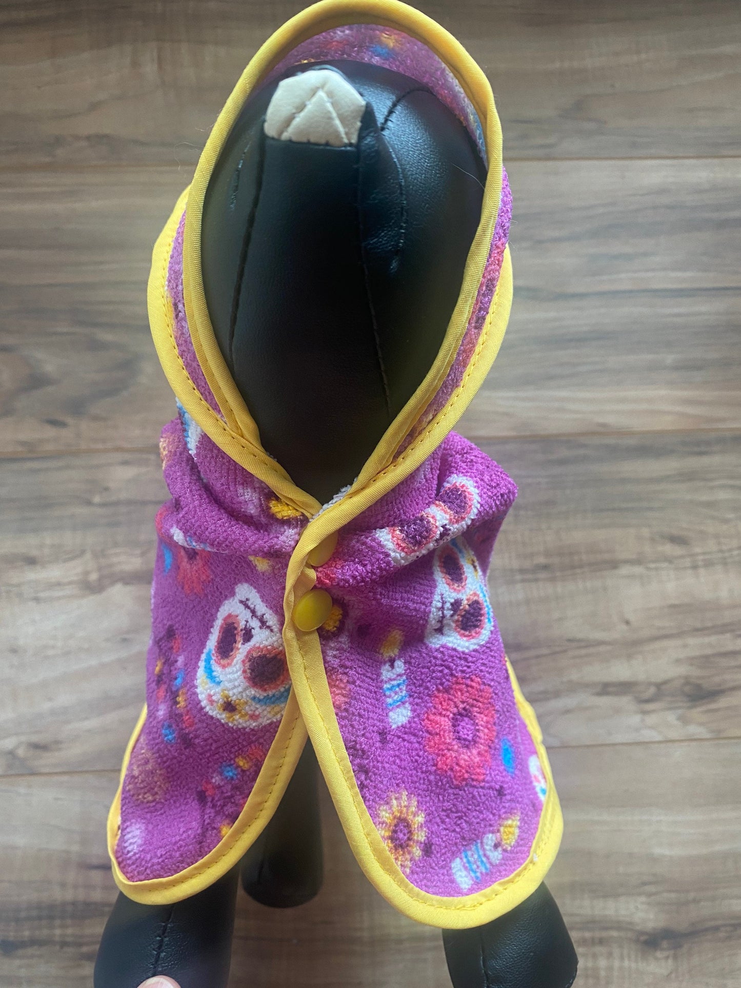 Día de los muertos bath robe