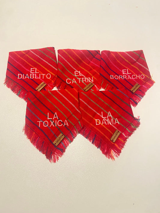 Loteria fringe bandana