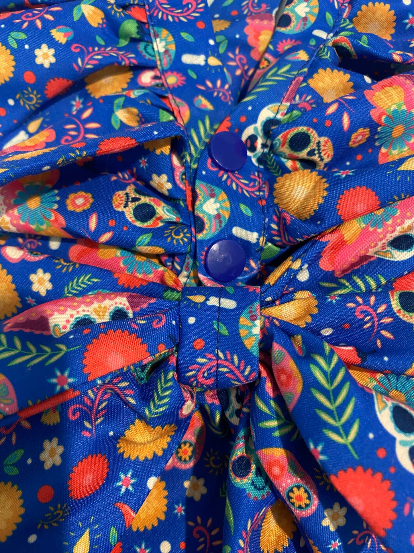 Día de muertos purple dress