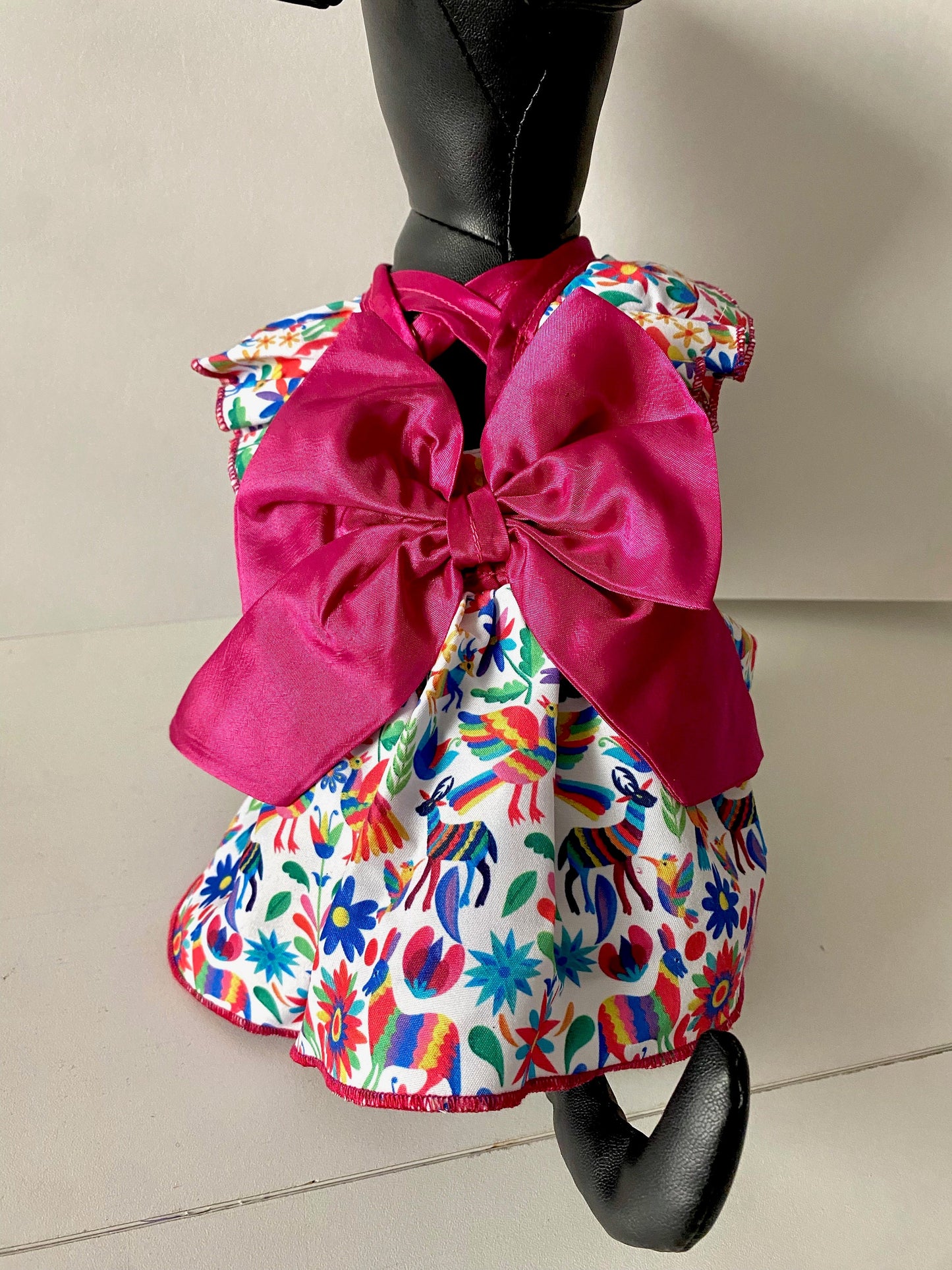 Otomi Pink Bow dress
