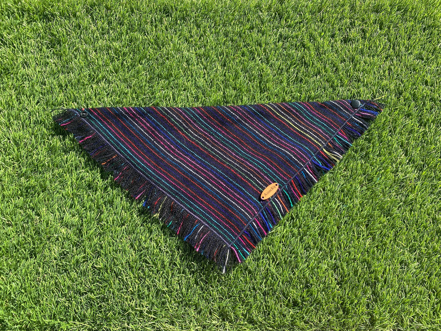 Rainbow striped Bandana