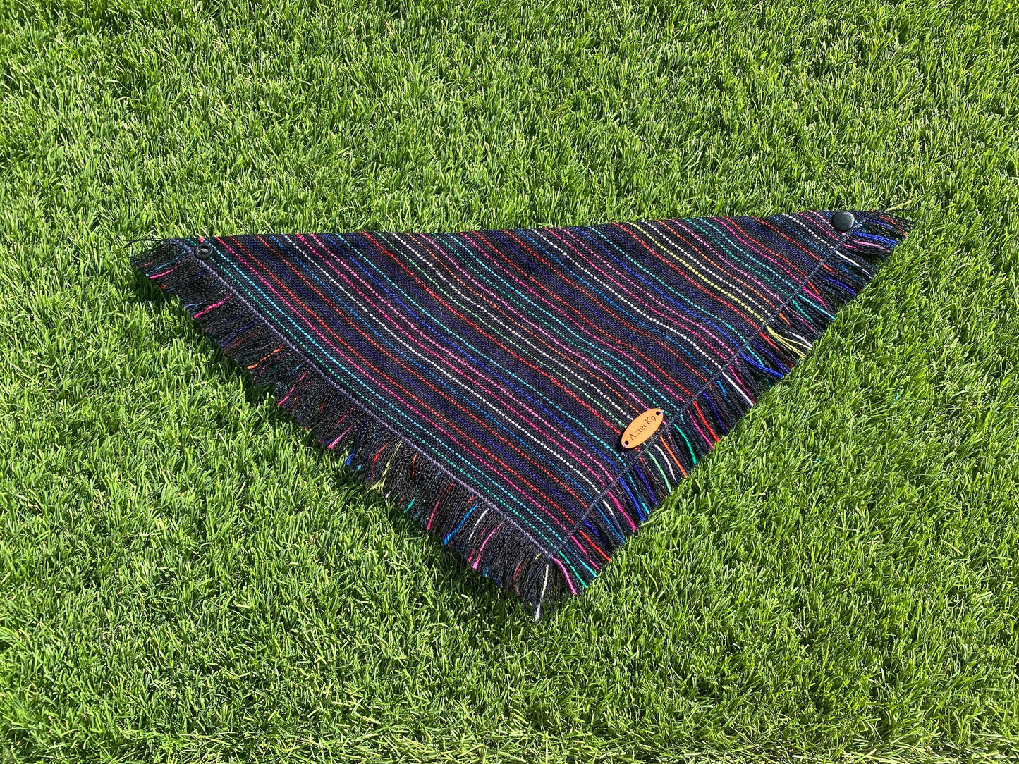 Rainbow striped Bandana